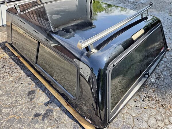 Used Leer Truck Cap for 14-18 GMC Sierra/Chevrolet Silverado with 6.6' bed