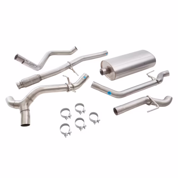6.2L Short Wheelbase Cat-Back Dual Exit Exhaust Upgrade System for 19-23 GMC 1500