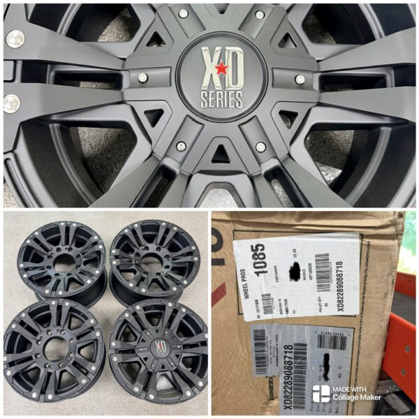 XD Wheels Monster II 18" Rims for 2011+ GM HD Trucks