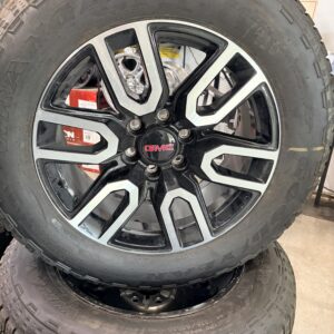 Chevrolet or GMC Goodyear Wrangler Trailrunner AT 275/60R20 Tires and Rims