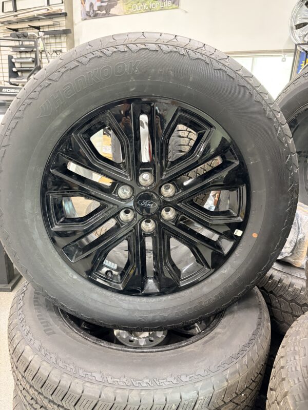 2004-2026 Ford F-150 Black Rims and 275/60/20 Hankook Dynapro AT2 Tires