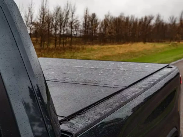 Lomax Hard Tri-fold Tonneau Cover for 2022-26 Toyota Tundra 5'6 box