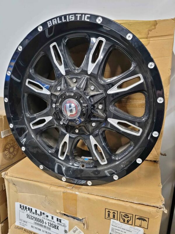Ballistic Off Road 20" Aluminum Rims for Ram and Toyota Trucks