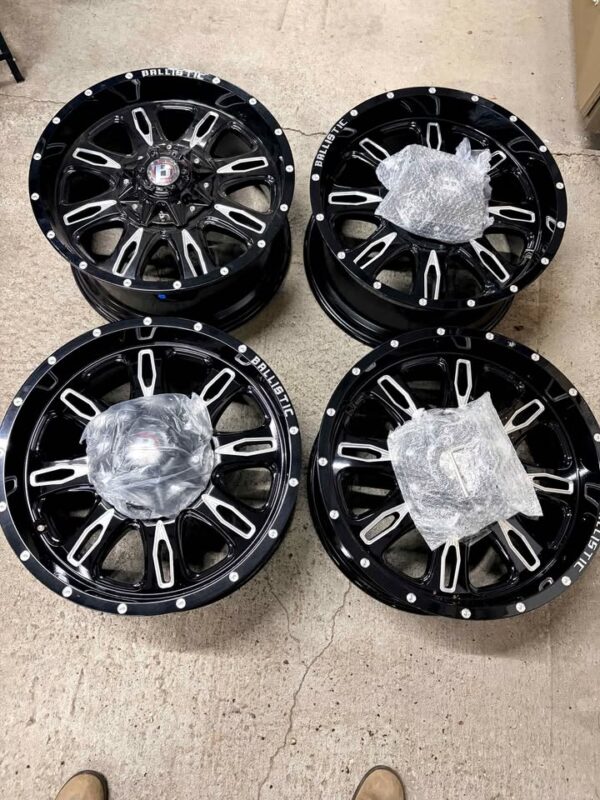 Ballistic Off Road 20" Aluminum Rims for Ram and Toyota Trucks - Image 4