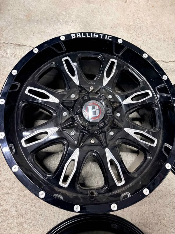 Ballistic Off Road 20" Aluminum Rims for Ram and Toyota Trucks - Image 2