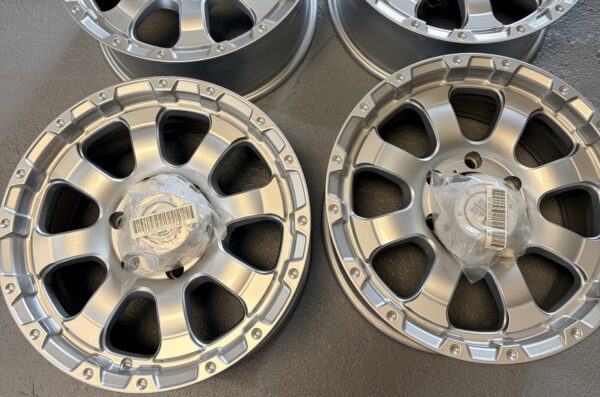 Black Iron Vigilante Alloy Wheels - 139.7x6, 17x8.5 - Image 2