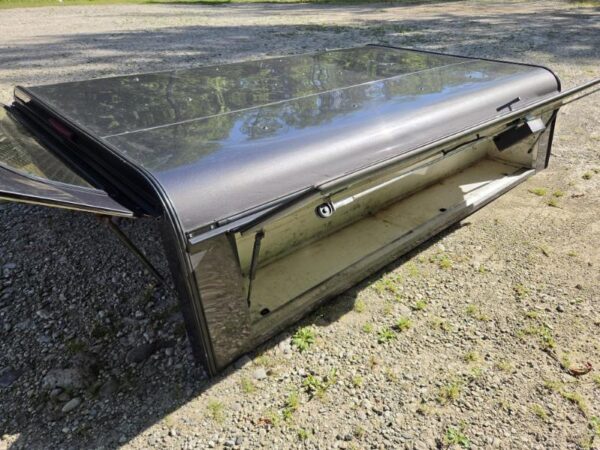 Dodge Ram 8' Black ARE Contractor Truck Cap - Image 5