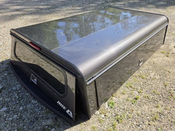 Dodge Ram 8' Black ARE Contractor Truck Cap - Image 3